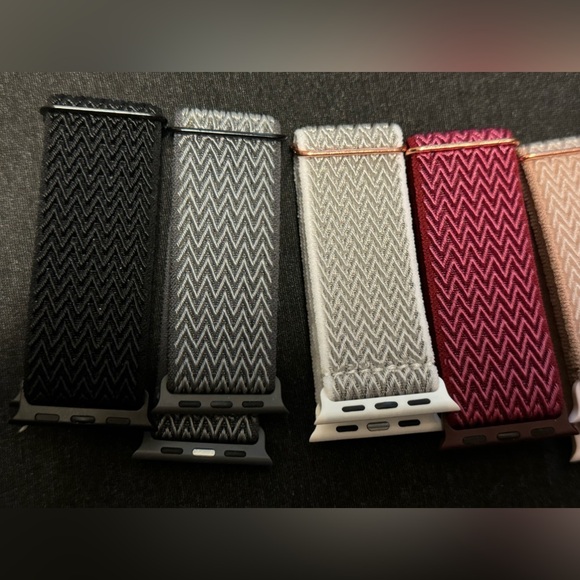 Set of 8 Stretcy Apple Watch Bands 40mm - Picture 2 of 3